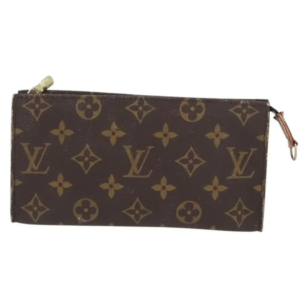 Louis Vuitton Monogram Bucket GM Accessory Pouch Brown